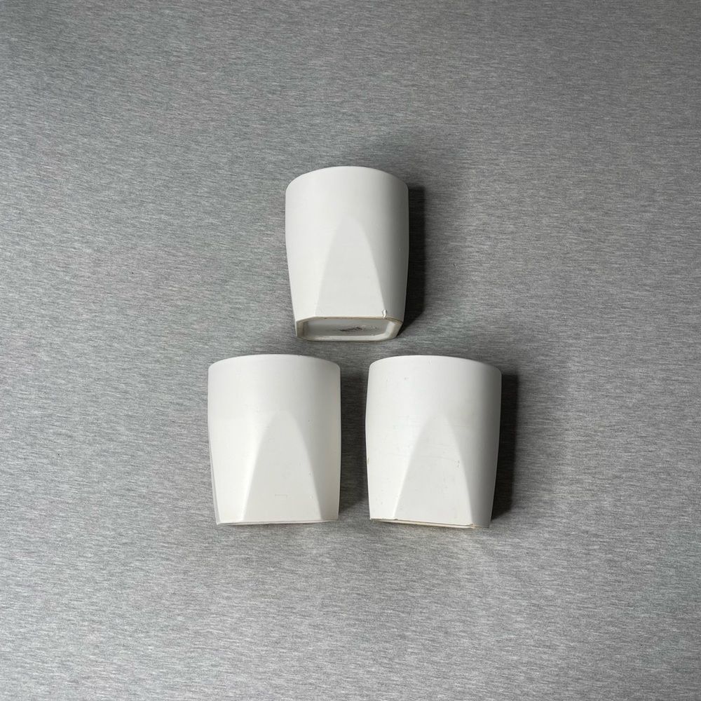 Target White 5” Round Ceramic Planter Pot 3 PCS. Set
